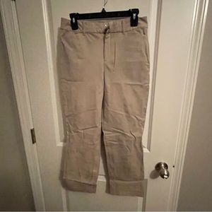 Tan Old Navy Women’s Pixie Ankle Pants-Size 8